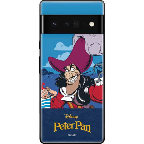 Disney Peter Pan Captain Hook and Smee Google Pixel 6 Pro Skin